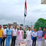 डूंडा सिवनी श्री माधव स्मृति न्यास कार्यालय में स्वतंत्रता दिवस पर ध्वजारोहण