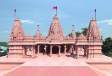 ओंकारेश्वर एकात्म धाम में पंचायतन मंदिर का प्रस्तावित भव्य स्वरूप