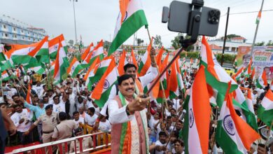 CM Mohan Yadav flags off Tiranga Yatra in Bhopal