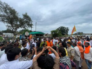 मुंडारा धाम से दिघौरी कांवड़ यात्रा में शामिल विधायक दिनेश राय मुनमुन