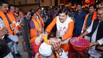 सीएम मोहन यादव संत रविदास की 650वीं जयंती पर समरसता संकल्प अभियान कार्यक्रम में
