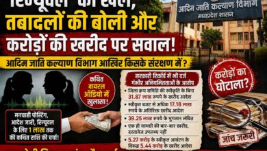 आदिम जाति कल्याण विभाग में कथित रिन्यूवल, तबादलों और खरीद अनियमितताओं को लेकर जांच की मांग