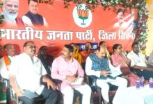 लखनादौन में सिवनी भाजपा की मासिक संगठनात्मक बैठक