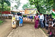 बंडोल सिवनी में हर घर तिरंगा अभियान के तहत निकली तिरंगा यात्रा