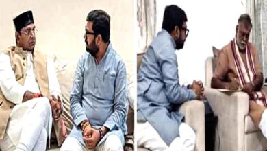 सांसद बंटी विवेक साहू की मंत्री के साथ मुलाकात