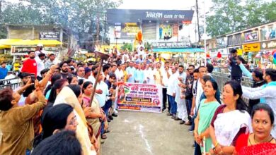 छिंदवाड़ा में वंदे मातरम् के सम्मान में भाजपा की मशाल यात्रा