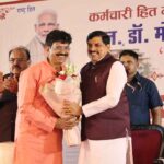 मुख्यमंत्री डॉ. मोहन यादव का मंत्रालय कर्मचारियों ने किया अभिनंदन