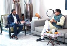मुख्यमंत्री मोहन यादव ने अरविंद लिमिटेड के वाइस चेयरमैन कुलीन लालभाई से मध्यप्रदेश में निवेश पर चर्चा की