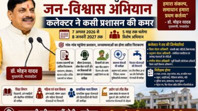 सिवनी में मुख्यमंत्री जन-विश्वास अभियान 2026 के तहत प्रशासनिक अधिकारियों की बैठक