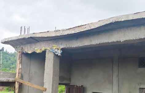 Community Building Construction Amarwara Nandanwadi Rangpur Quality Allegations