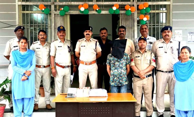 सिवनी में 777 ग्राम गांजा के साथ गिरफ्तार आरोपी