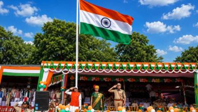सिवनी स्वतंत्रता दिवस 2026 पर कलेक्टर नेहा मीना ने फुटबॉल स्टेडियम में तिरंगा फहराया