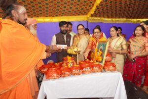 संत रविदास के समरसता संदेश को घर-घर पहुंचाएगा भाजपा का अभियान | Dainik Yashonnati सिवनी में संत रविदास 650वीं जयंती पर कलश रथ यात्रा का शुभारंभ