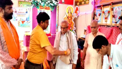 2047 तक भारत को विश्व का विकसित, समर्थ, समृद्ध और शक्तिशाली राष्ट्र बनाना हमारा संकल्प : ढालसिंह बिसेन | Dainik Yashonnati 2047 तक विकसित भारत का संकल्प बताते ढालसिंह बिसेन