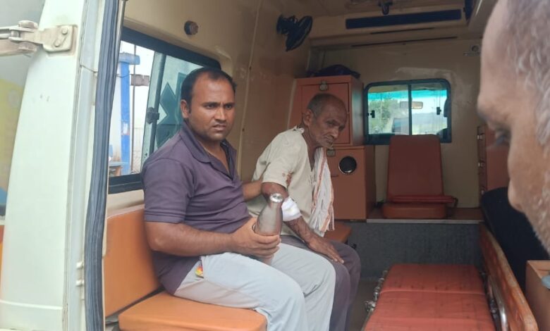 सिवनी के बहदाबाद बीट में बाघ के हमले में घायल किसान