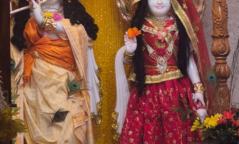 सिवनी शीलादेही द्वारकाधीश मंदिर में श्रीकृष्ण जन्मोत्सव