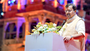 उज्जैन आशीर्वाद का दीया -  रामघाट पर प्रधानमंत्री नरेंद्र मोदी के जन्मदिन पर आशीर्वाद का दीया कार्यक्रम