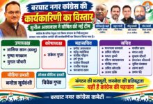 बरघाट नगर कांग्रेस अध्यक्ष सुनील अवधवाल ने कार्यकारिणी का विस्तार किया