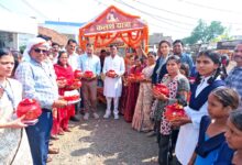 छपारा में संत रविदास जयंती पर निकाली गई समरसता संकल्प कलश यात्रा