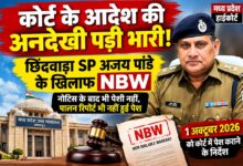 छिंदवाड़ा SP अजय पांडे के खिलाफ हाईकोर्ट ने जारी किया गैर-जमानती वारंट