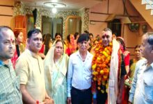 24 वर्ष की सैन्य सेवा के बाद बालाघाट पहुंचे देवेन्द्र कटरे का स्वागत