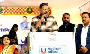 सिवनी में मेरे सपनों का भारत प्रतियोगिता में सांसद भारती पारधी, विधायक दिनेश राय और मीना बिसेन