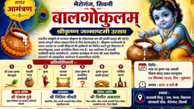 balgokulam utsav - सिवनी के सरस्वती विद्यालय भैरोगंज में बालगोकुलम् श्रीकृष्ण जन्माष्टमी उत्सव