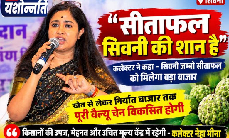 सिवनी जम्बो सीताफल को निर्यात बाजार से जोड़ने के लिए आयोजित कार्यशाला