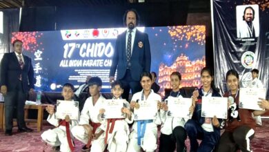राष्ट्रीय कराते प्रतियोगिता में पदक जीतने वाले सिवनी के खिलाड़ी