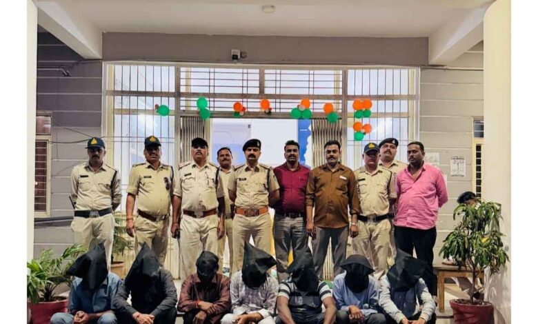 सिवनी कोतवाली पुलिस की सट्टा और अवैध शराब के खिलाफ बड़ी कार्रवाई