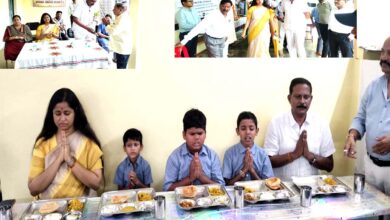 सिवनी में ब्रेल साक्षरता लैब ‘ज्ञानदीप’ का शुभारंभ, विधायक दिनेश राय मुनमुन ने दृष्टिबाधित बच्चों के साथ किया भोजन | Dainik Yashonnati सिवनी विधायक दिनेश राय मुनमुन ने ब्रेल साक्षरता लैब ज्ञानदीप का शुभारंभ किया