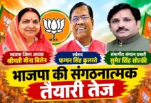 सिवनी में सेवा संकल्प अभियान की तैयारियों को लेकर भाजपा की जिला कार्यसमिति और कार्यशाला