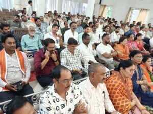 उत्तराखंड के राज्यपाल डॉ. ढालसिंह बिसेन का सिवनी भाजपा कार्यालय में सम्मान समारोह