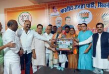 उत्तराखंड के राज्यपाल डॉ. ढालसिंह बिसेन का सिवनी भाजपा कार्यालय में सम्मान समारोह