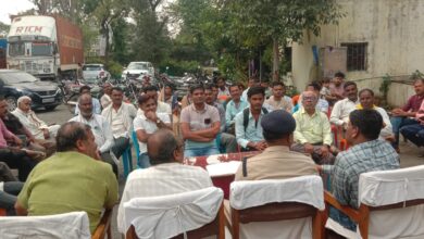बंडोल थाना परिसर में दुर्गा उत्सव और दशहरा को लेकर आयोजित शांति समिति की बैठक