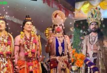 छिंदवाड़ा छोटी बाजार में श्रीरामलीला के शुभारंभ पर रावण की तपस्या का मंचन