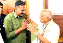 डॉ. ढालसिंह बिसेन की राज्यपाल नियुक्ति पर विधायक दिनेश राय मुनमुन ने दी बधाई | Dainik Yashonnati डॉ. ढालसिंह बिसेन की राज्यपाल नियुक्ति पर बधाई देते विधायक दिनेश राय मुनमुन