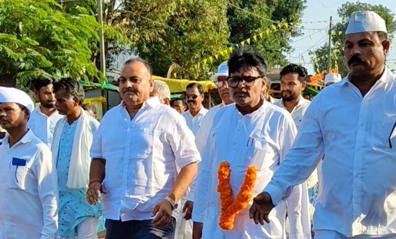 गांधी जयंती पर सिवनी में ग्राम स्वराज पदयात्रा
