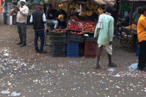 नवरात्र में हर्रई की सफाई व्यवस्था ध्वस्त, कचरे से नागरिक परेशान