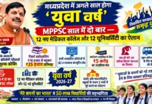 मुख्यमंत्री डॉ. मोहन यादव की युवा वर्ष और MPPSC को लेकर बड़ी घोषणा