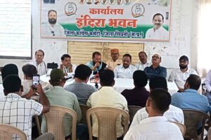 सिवनी जिला चिकित्सालय में नवजात शिशुओं की मृत्यु के मामले पर कांग्रेस नेताओं की पत्रकार वार्ता